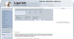 Desktop Screenshot of legalinfo.co.za